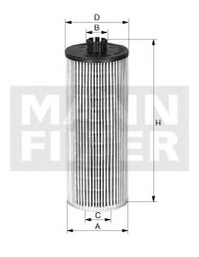 Масляний фільтр HU6015ZKIT MANN-FILTER