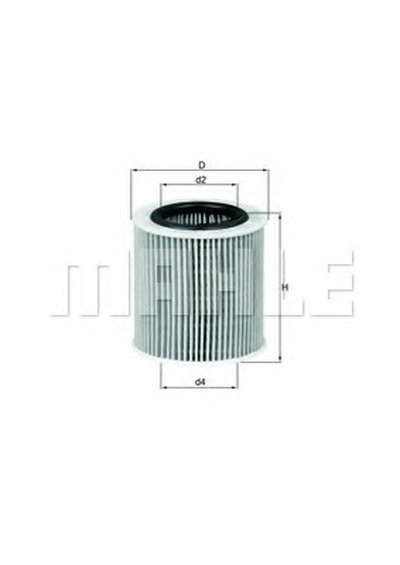 Фільтр масляний OX387D MAHLE
