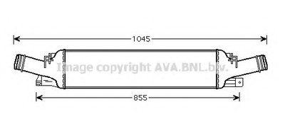 Iнтеркулер audi (вир-во ava) AI4294 AVA QUALITY COOLING для Audi A4 2008–2015