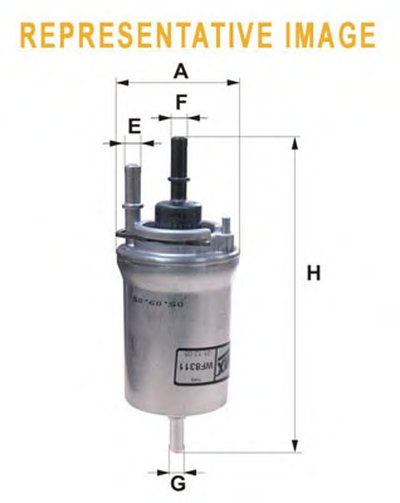 Фільтр топл. wf8386/pp836/2 WF8386 WIX FILTERS