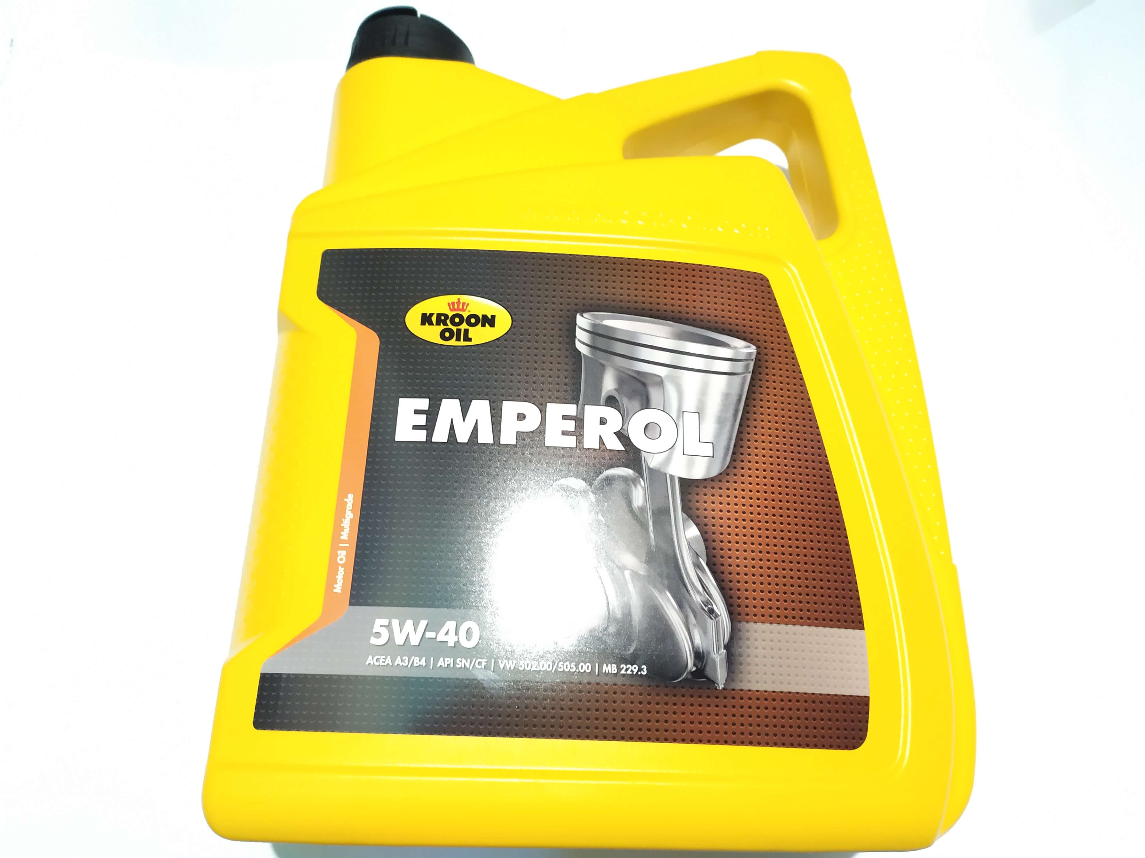 Олива моторна 5W-40 синтетика 5 л KROON-OIL EMPEROL A3/B4 SN/CF 02334 KROON OIL для BMW 7 Series 2015–2020