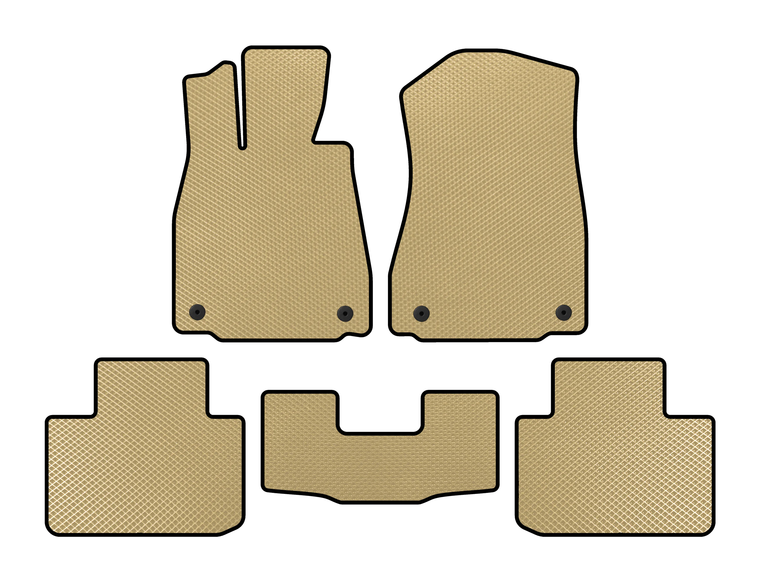 Digital Designs Lexus IS 2013- рр. Килимки EVA (2WD, Бежевий) для Lexus IS 2011–2017 Салон і комфорт