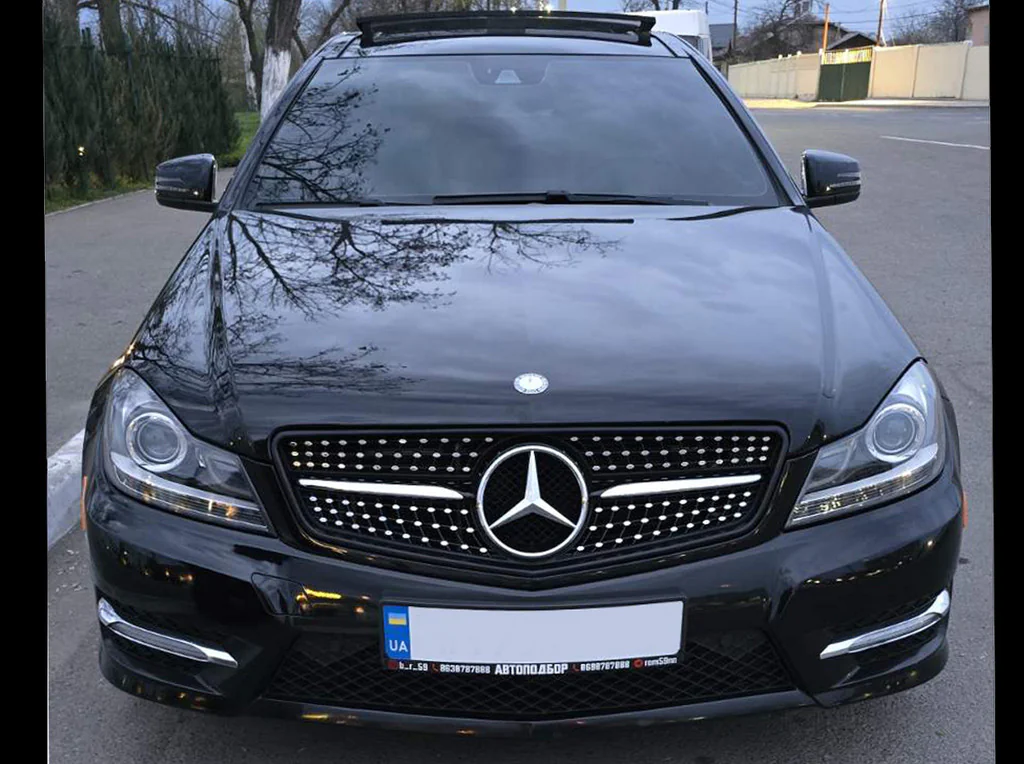 Cixtai Mercedes C-class W204 2007-2015 рр. Передня оптика LED (2011-2015, 2 шт) для Mercedes-Benz C-class 2007–2015 Кузов та