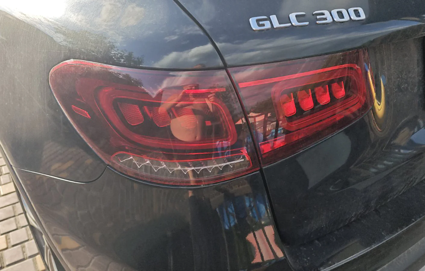 GBT Mercedes GLC X253 2015-2022 рр. Задні ліхтарі (2022-Design, 2 шт) для Mercedes-Benz GLC 2015–2022 Кузов та оптика