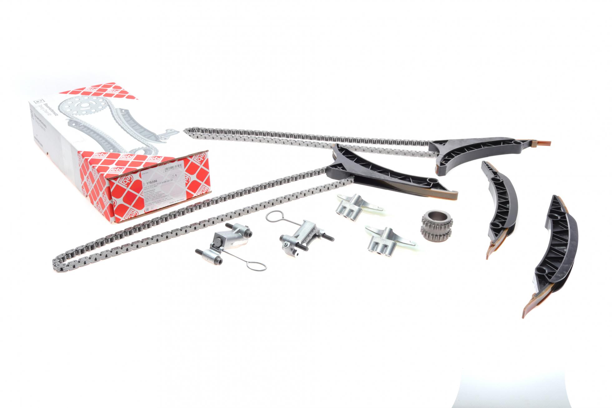 Комплект ланцюга ГРМ BMW 5(F07/F10/F11) 09-17/X5(E70/F15/F85) 4.4i 10-18, N63 B44A/B 175356 FEBI BILSTEIN