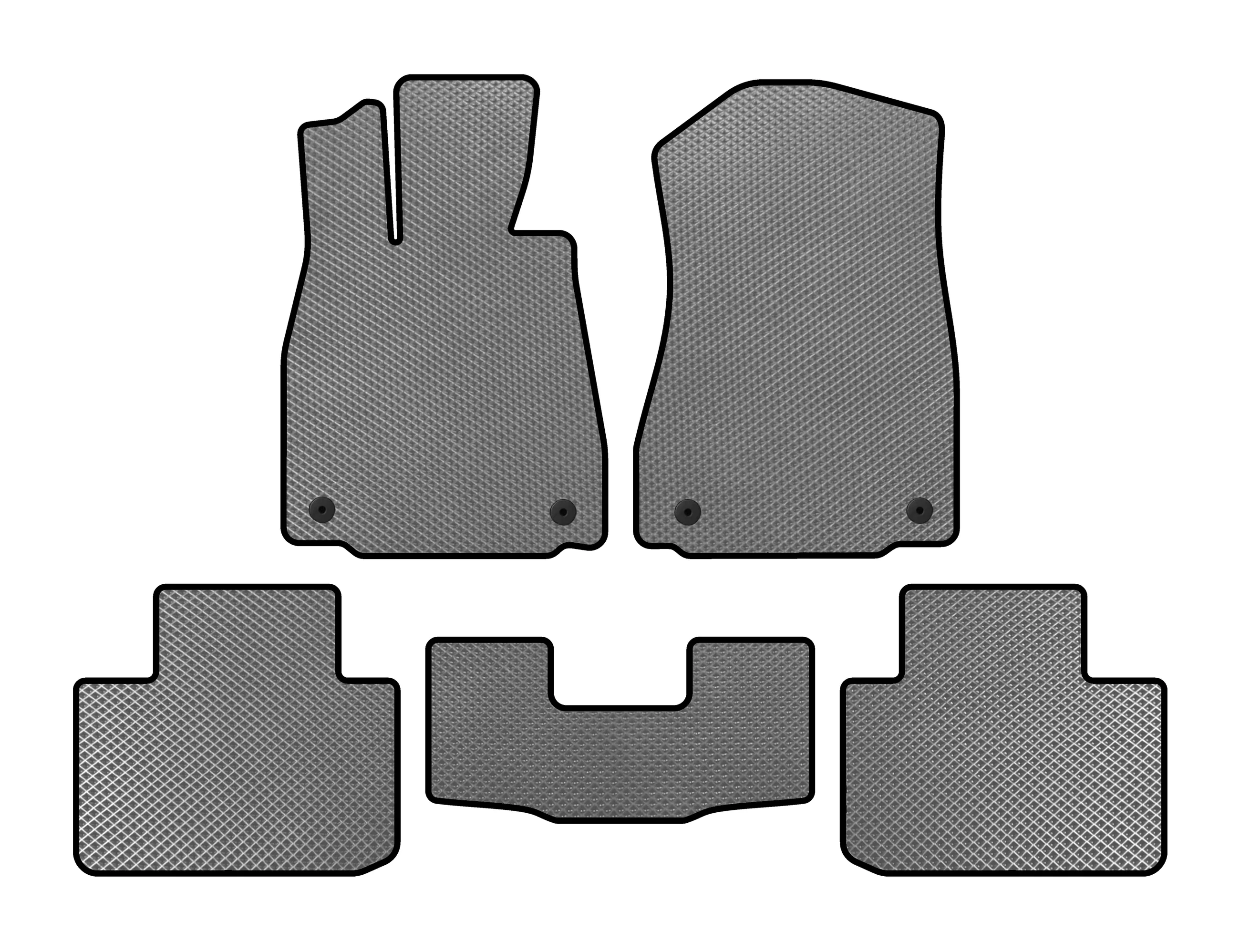 Digital Designs Lexus IS 2013- рр. Килимки EVA (2WD, Сірий) для Lexus IS 2011–2017 Салон і комфорт