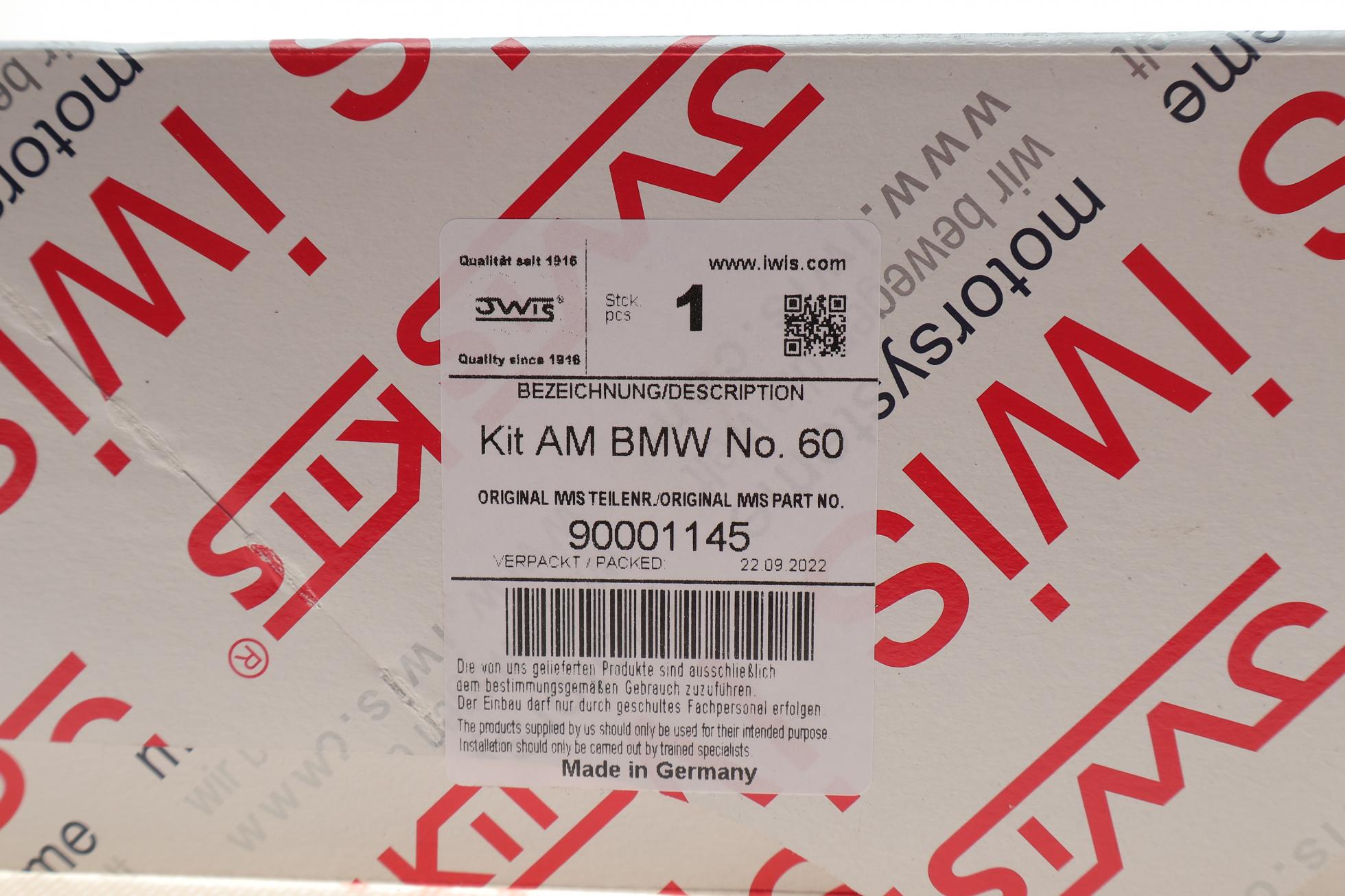 Комплект ланцюга ГРМ BMW 3 (E90/F30/F80)/5 GT (F07) 10-17 (N57) 59833Set AIC для BMW 8 Series 2015–2025