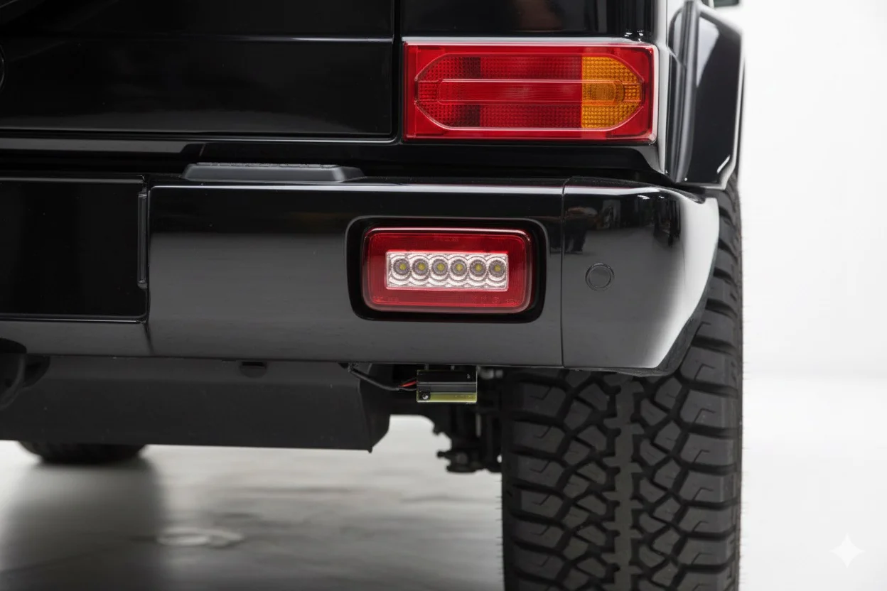 GBT Mercedes G сlass W463 1990-2018 рр. Ліхтарі заднього ходу G066 (2 шт) для Mercedes-Benz G-class 1990–2018 Кузов та оптика