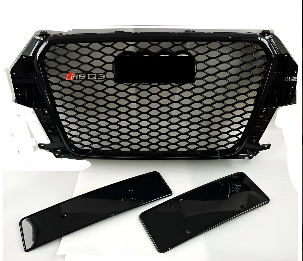 GT Tuning Audi Q3 2011-2019 рр. Передня решітка RSQ3 (2011-2015, чорна) для Audi Q3 2011–2019 Кузов та оптика