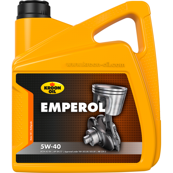 Олива моторна 5W-40 синтетика 4 л KROON OIL EMPEROL A3/B4 SL/CF 33217 KROON OIL для BMW 7 Series 2015–2020