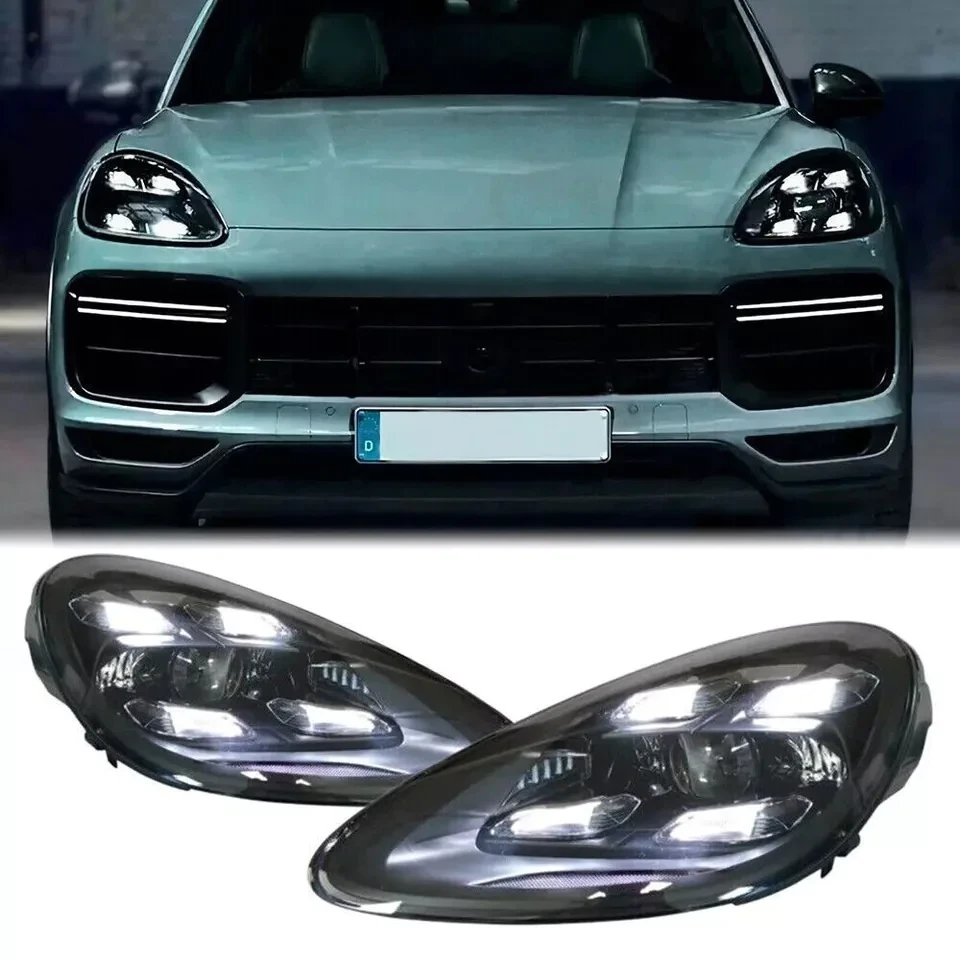 Porsche Cayenne 2010-2017 рр. Передні фари (для 2015-2017, 2 шт)