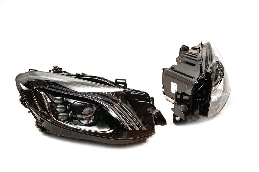 GBT Mercedes GLE/ML сlass W166 2011-2018 рр. Передні фари рестайлінг (2 шт.) для Mercedes-Benz GLE 2011–2018 Кузов та оптика