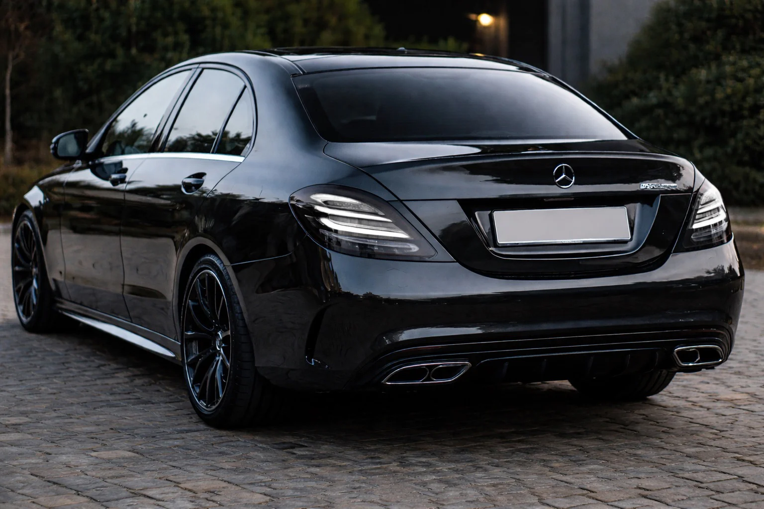 GBT Mercedes C-сlass W205 2014-2021 рр. Задні ліхтарі BlackEdition V2 (2 шт) для Mercedes-Benz C-class 2014–2021 Кузов та