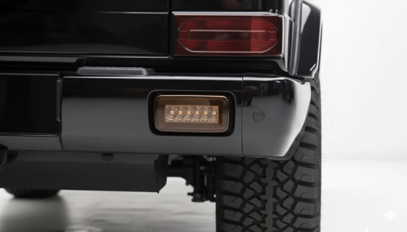 GBT Mercedes G сlass W463 1990-2018 рр. Ліхтарі заднього ходу BlackEdition (2 шт) для Mercedes-Benz G-class 1990–2018 Кузов